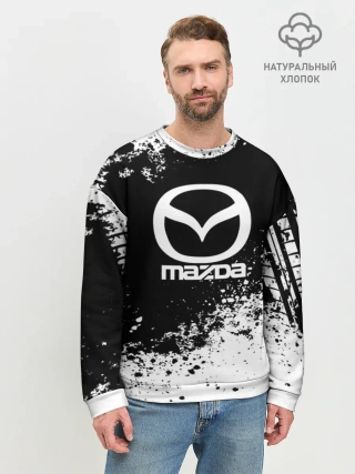 Мужской свитшот базовый / Mazda abstract sport
