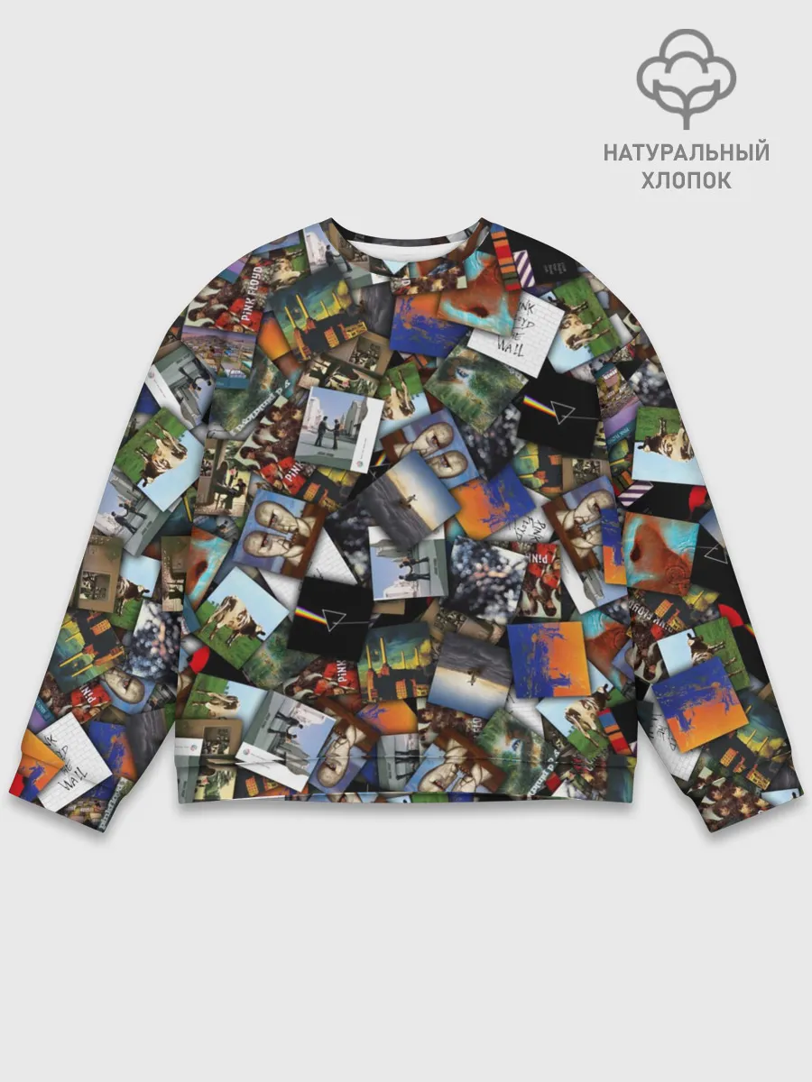 Мужской свитшот базовый / Pink Floyd. Дискография