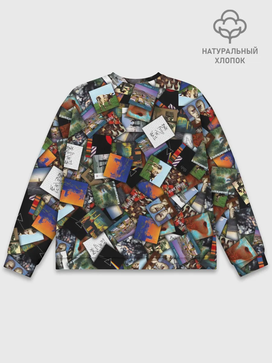 Мужской свитшот базовый / Pink Floyd. Дискография