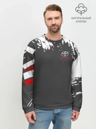 Мужской свитшот базовый / TOYOTA SPORT