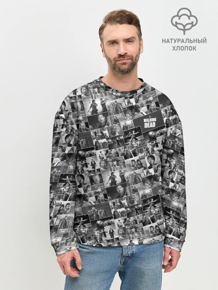 Мужской свитшот базовый / The Walking Dead