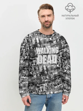 Мужской свитшот базовый / The Walking Dead