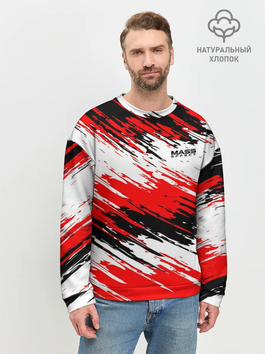 Мужской свитшот базовый / Mass Effect