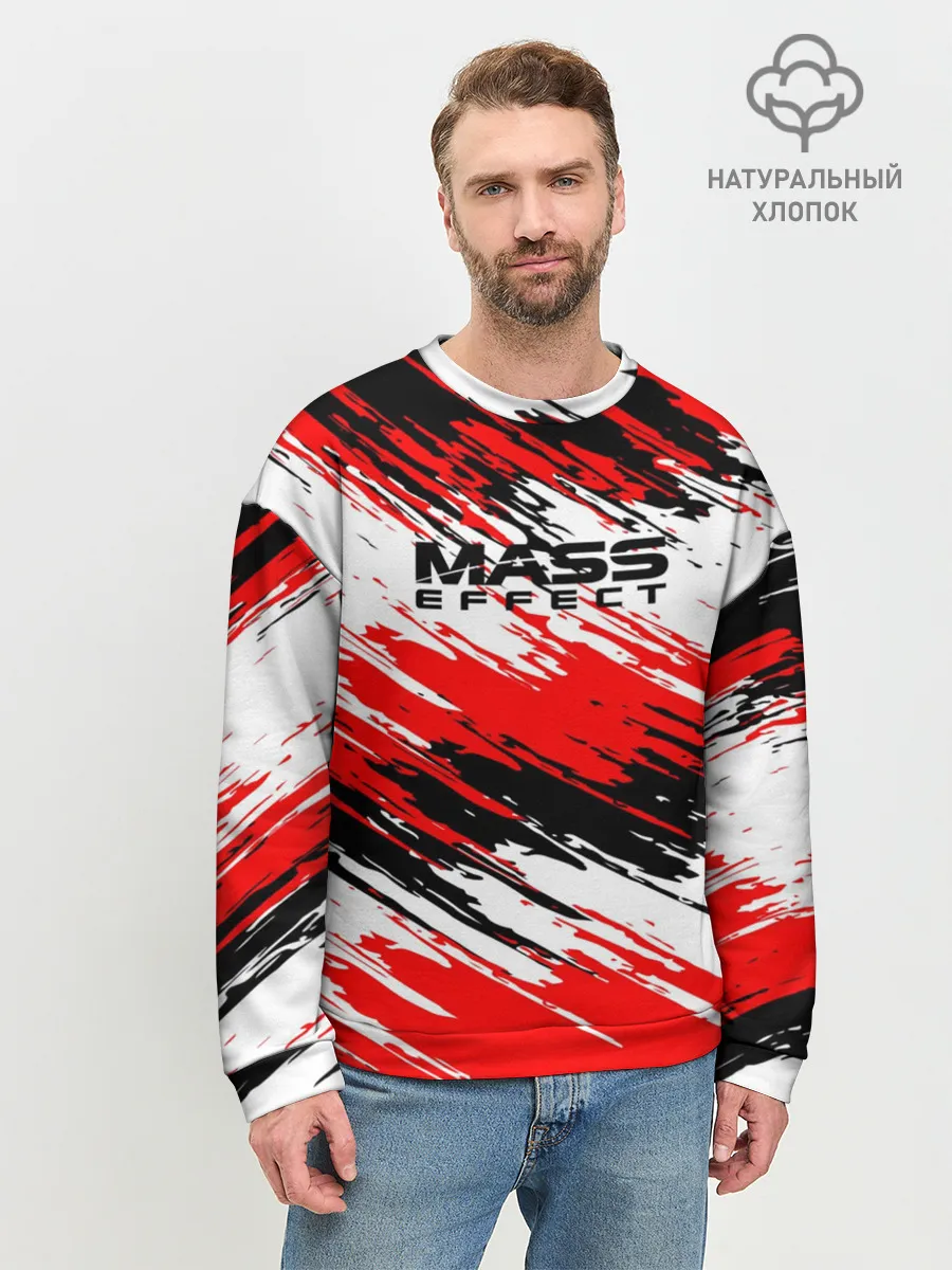 Мужской свитшот базовый / Mass Effect