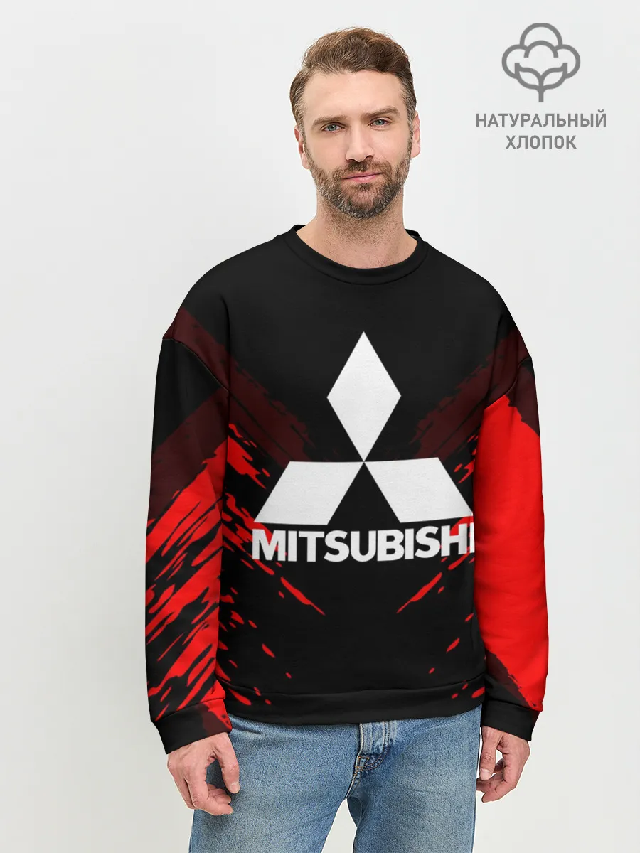 Мужской свитшот базовый / MITSUBISHI SPORT COLLECTION