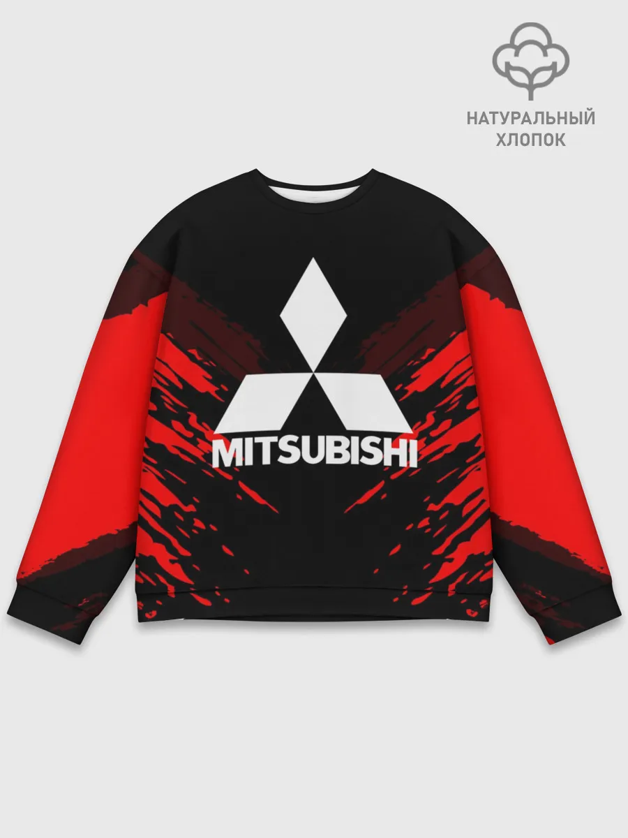 Мужской свитшот базовый / MITSUBISHI SPORT COLLECTION