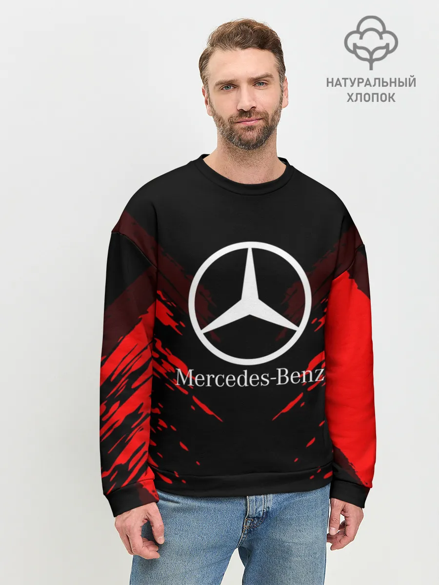 Мужской свитшот базовый / MERCEDES-BENZ SPORT COLLECTION