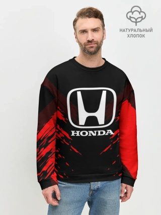Мужской свитшот базовый / HONDA SPORT COLLECTION