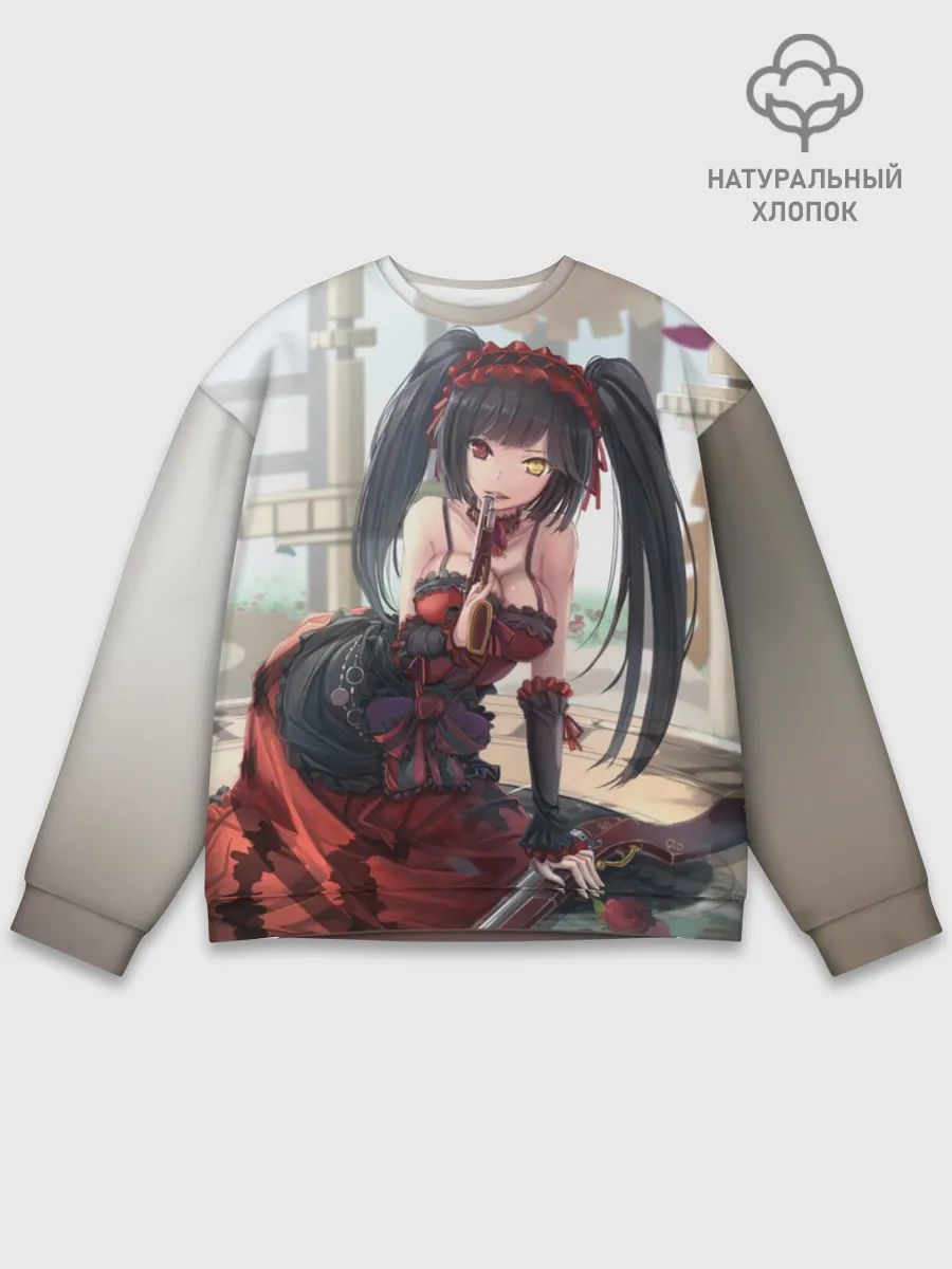 Мужской свитшот базовый / токисаки аниме