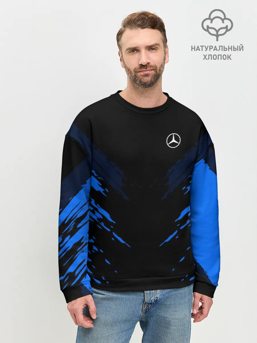 Мужской свитшот базовый / Mercedes SPORT