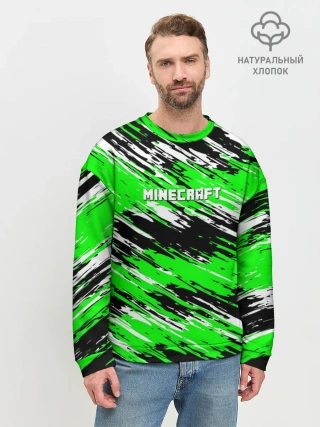 Мужской свитшот базовый / Minecraft