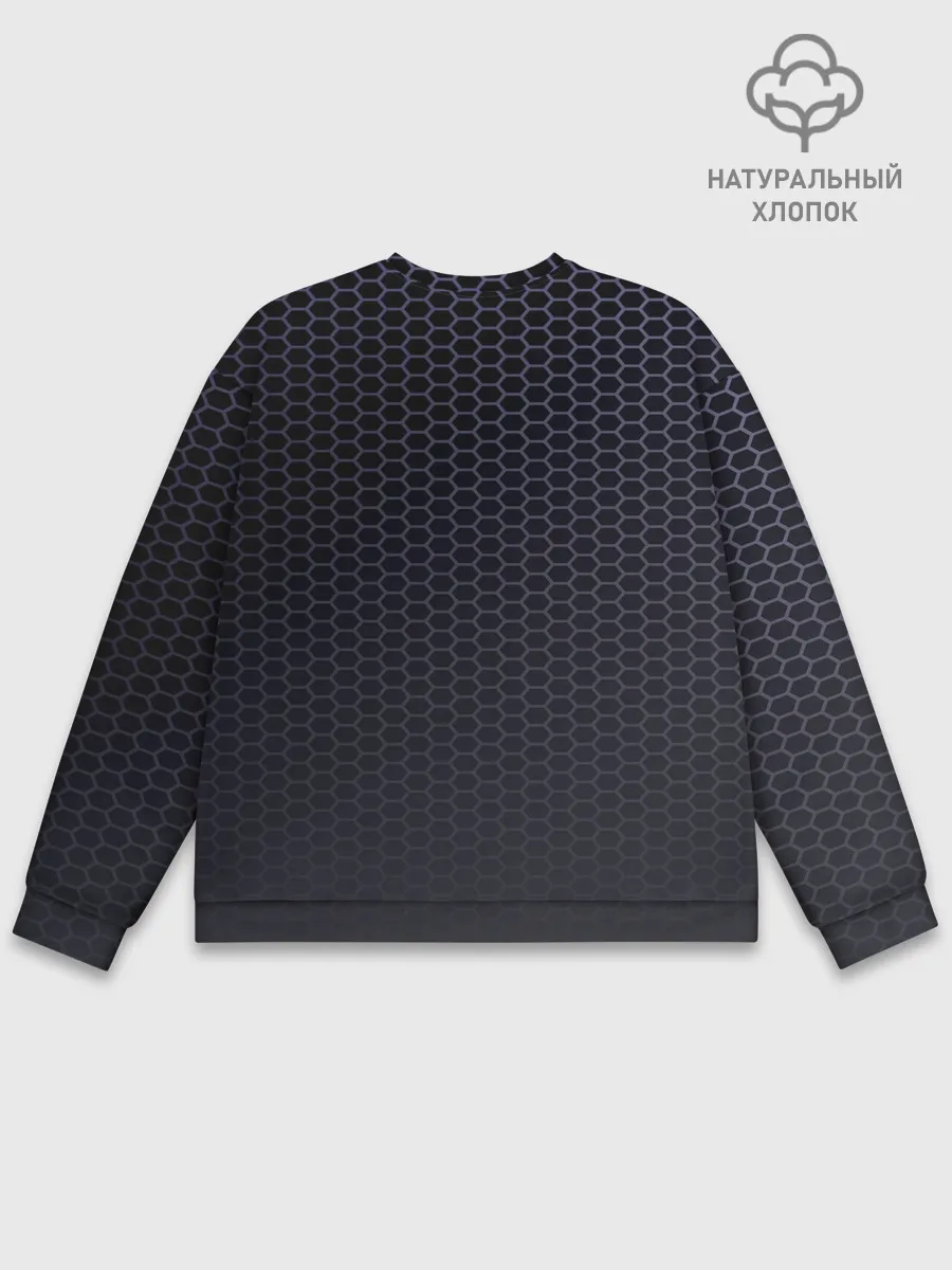 Мужской свитшот базовый / HYUNDAI carbon uniform 2018