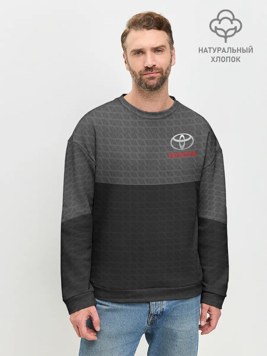 Мужской свитшот базовый / TOYOTA SPORT