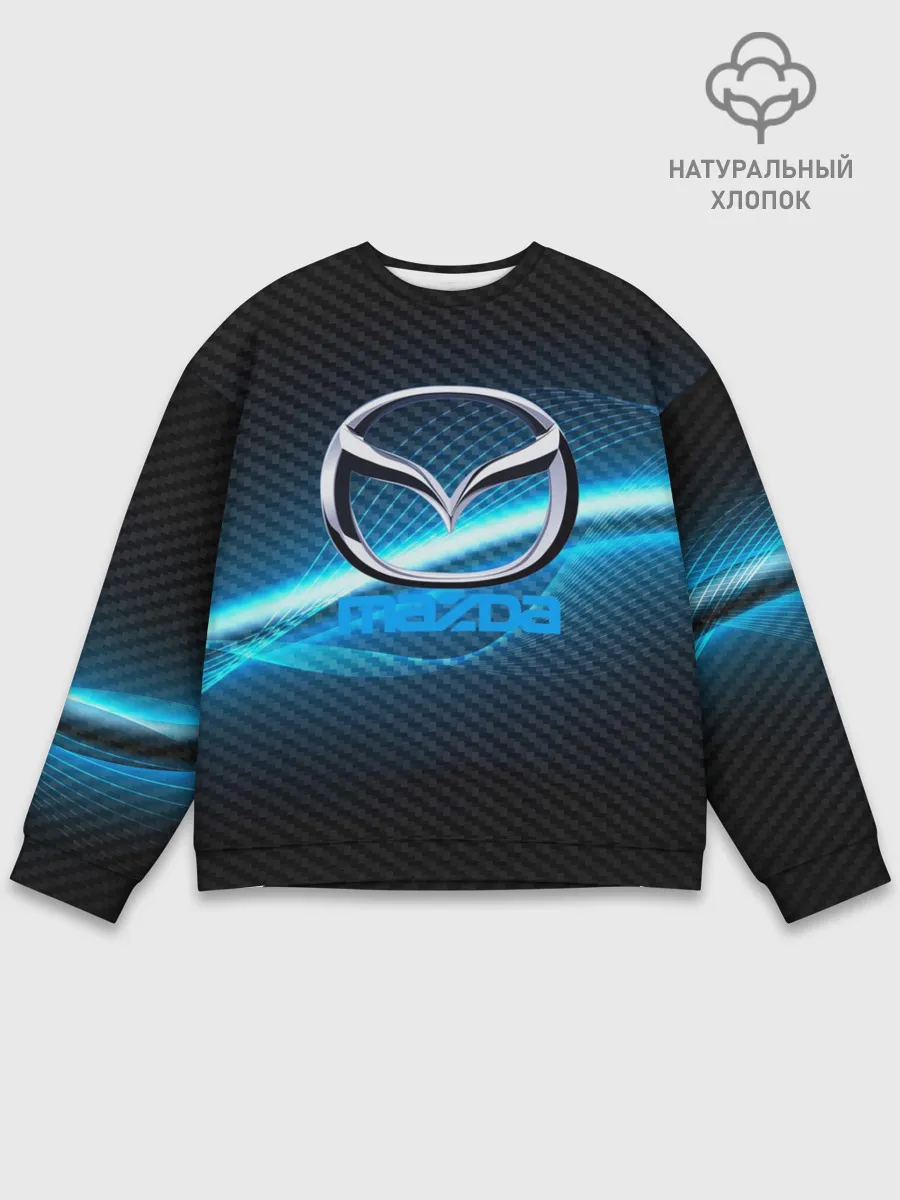 Мужской свитшот базовый / mazda machine motor XXI