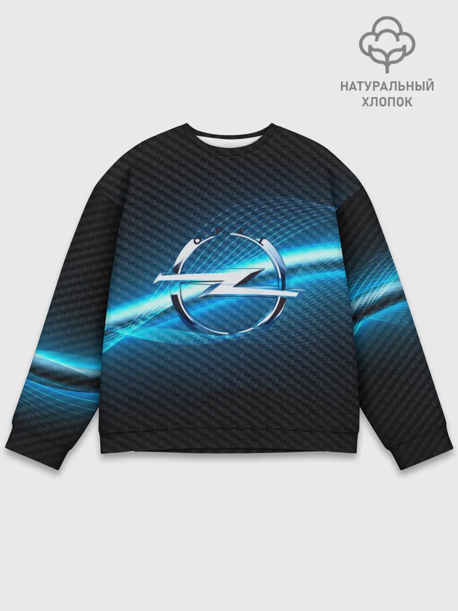 Мужской свитшот базовый / OPEL machine motor XXI