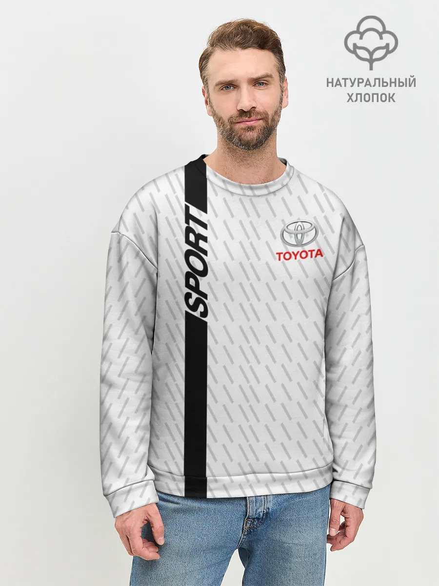 Мужской свитшот базовый / TOYOTA SPORT