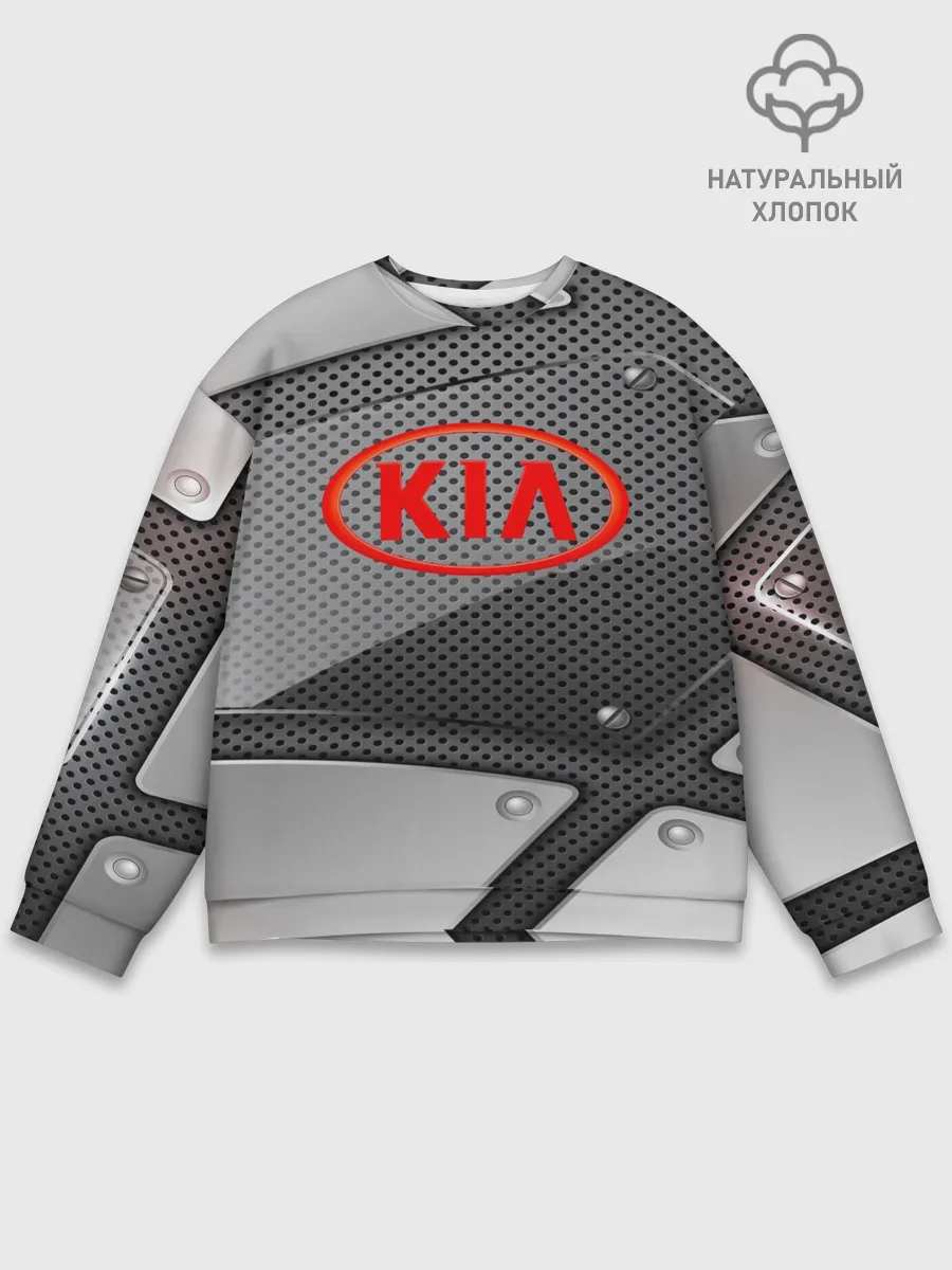 Мужской свитшот базовый / KIA metalic 2018