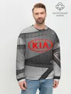 Мужской свитшот базовый / KIA metalic 2018