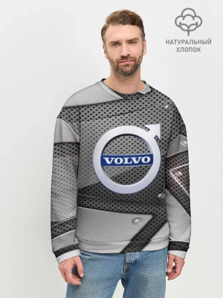 Мужской свитшот базовый / VOLVO metalic 2018