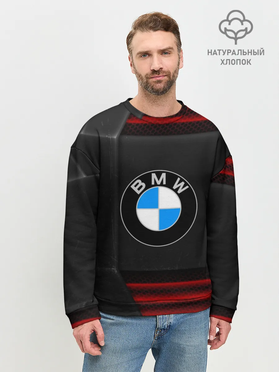 Мужской свитшот базовый / bmw auto sport