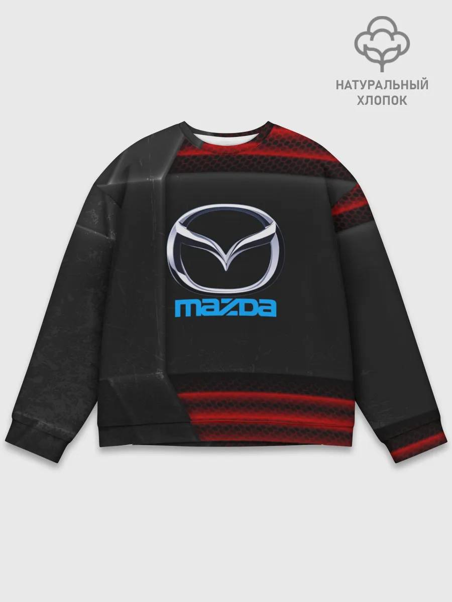 Мужской свитшот базовый / Mazda auto sport