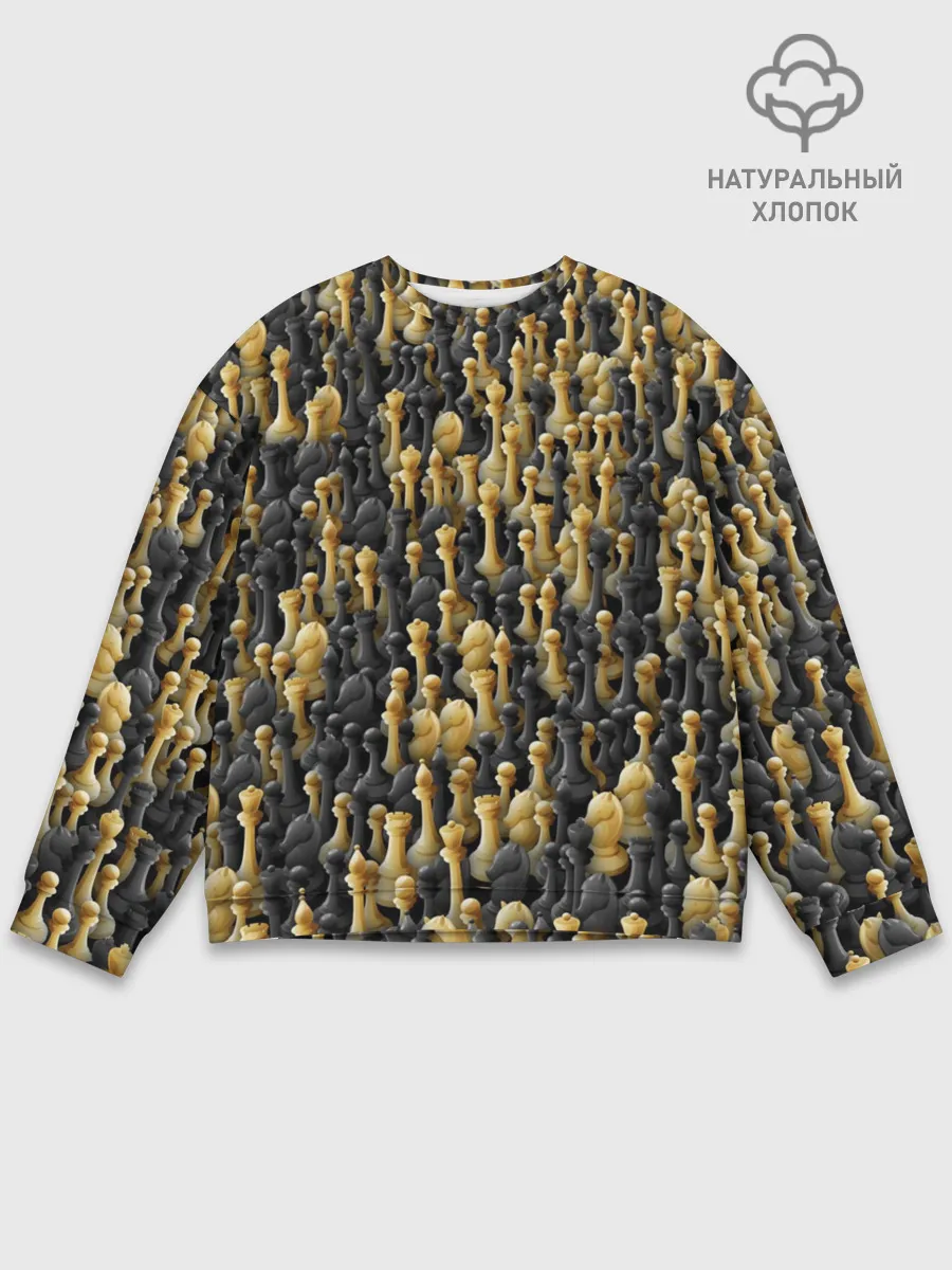 Мужской свитшот базовый / Шахматы