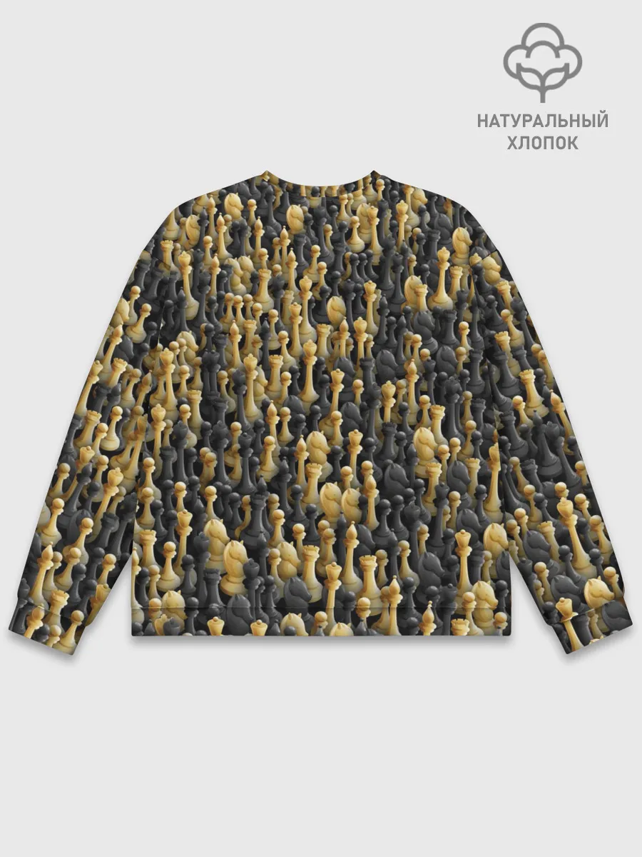 Мужской свитшот базовый / Шахматы