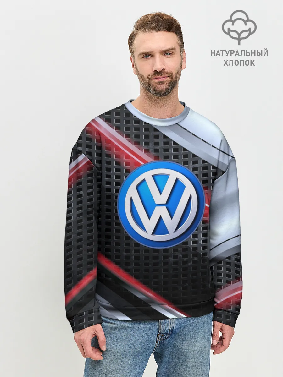 Мужской свитшот базовый / VOLKSWAGEN high speed