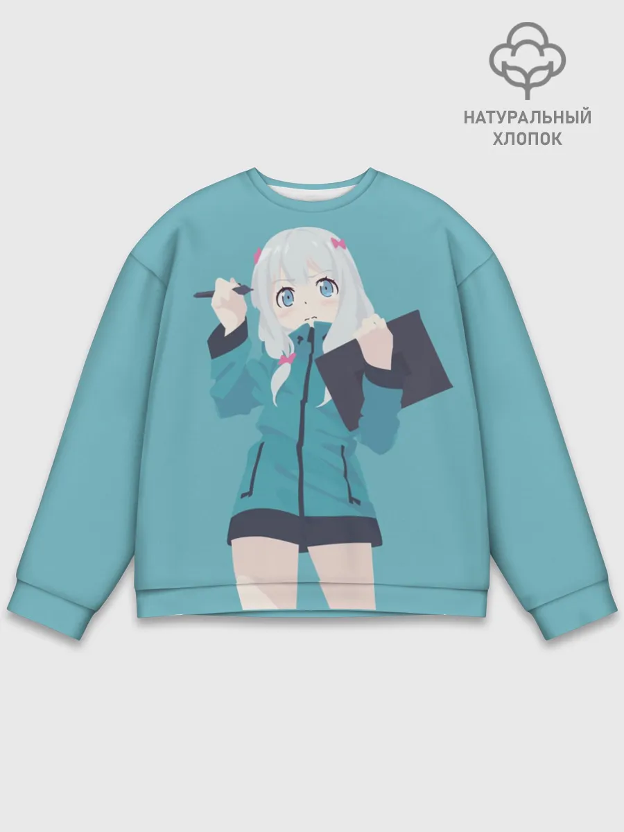 Мужской свитшот базовый / Sagiri Izumi