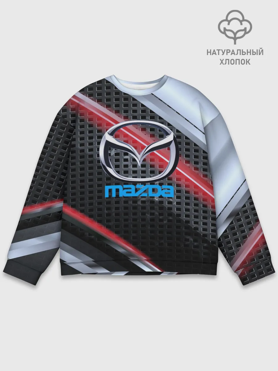 Мужской свитшот базовый / MAZDA high speed collection