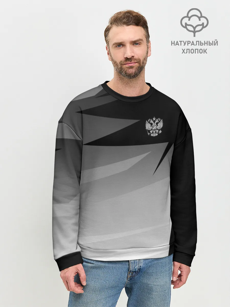 Мужской свитшот базовый / RUSSIA SPORT | РОССИЯ СПОРТ