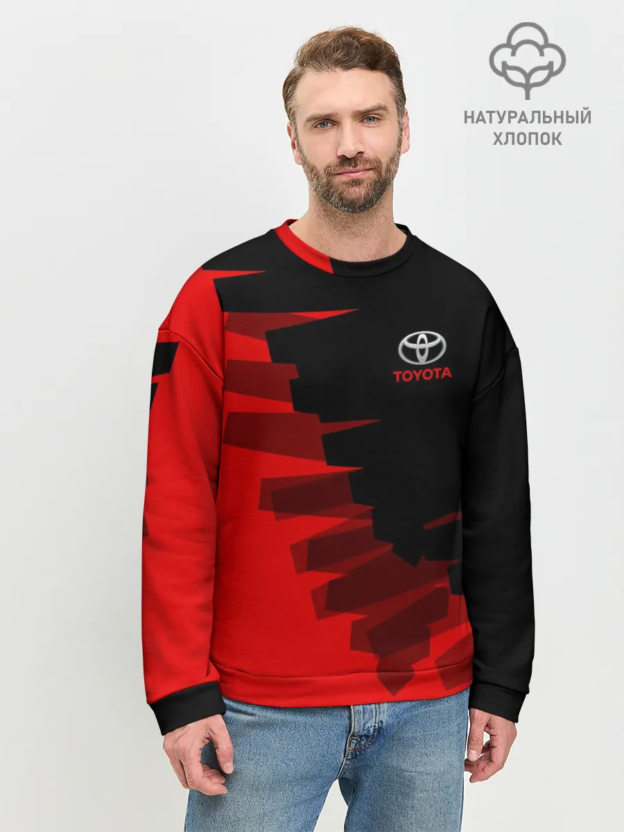 Мужской свитшот базовый / TOYOTA SPORT