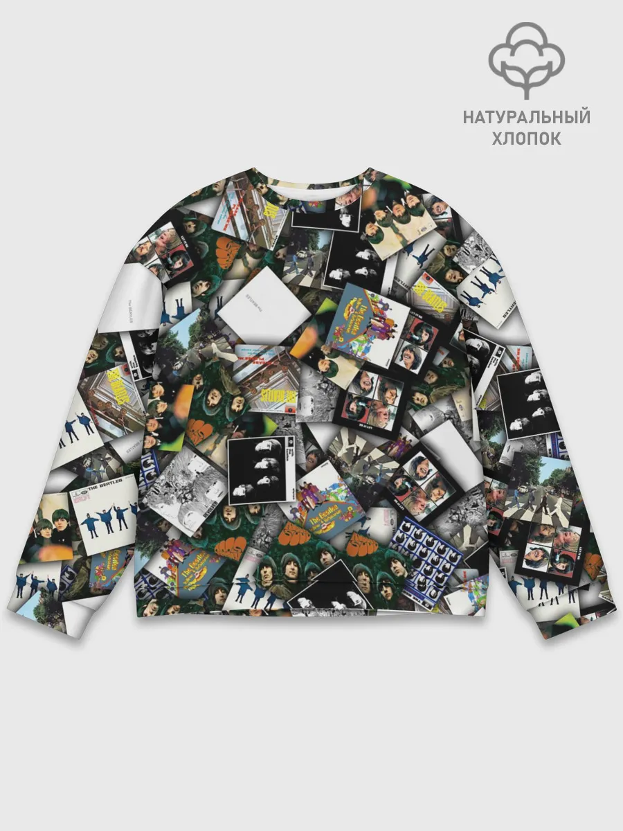 Мужской свитшот базовый / The Beatles. Дискография