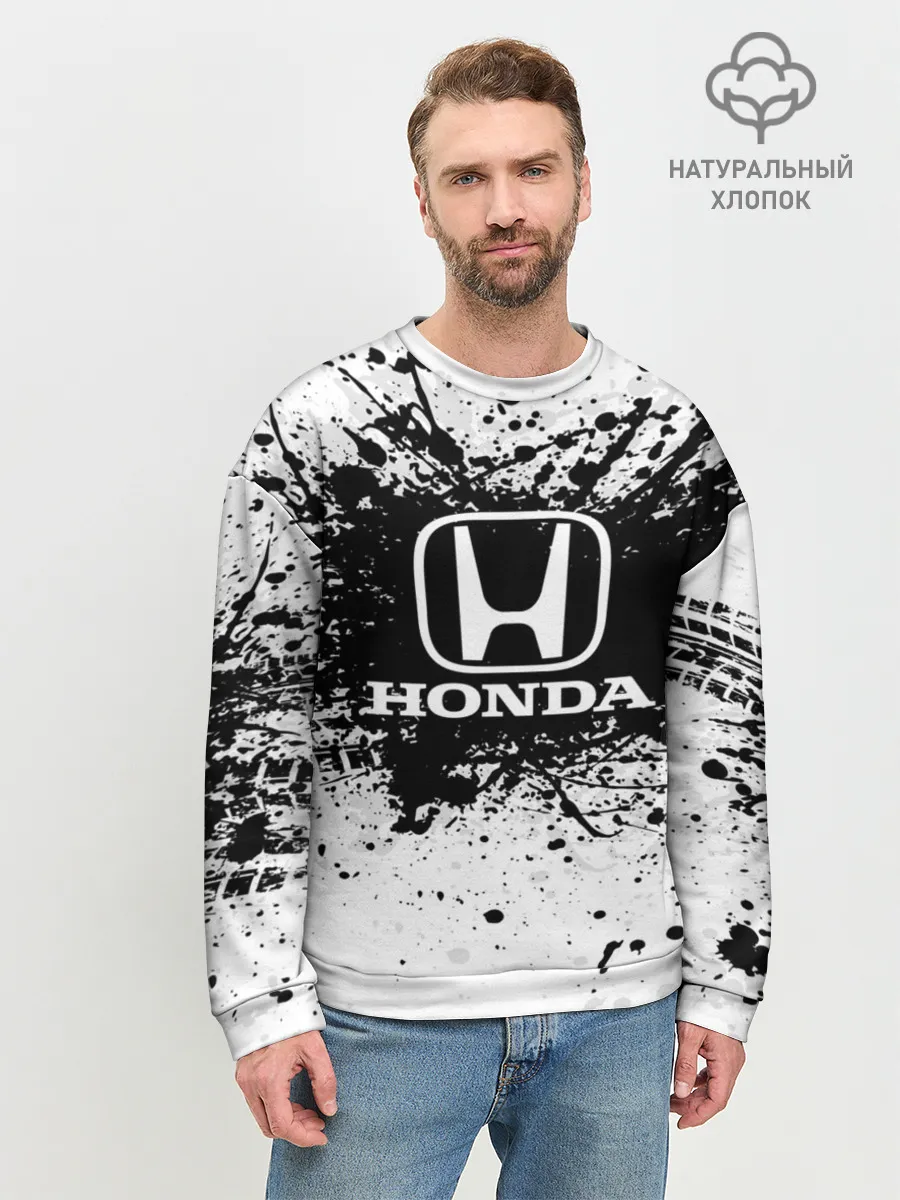 Мужской свитшот базовый / Honda