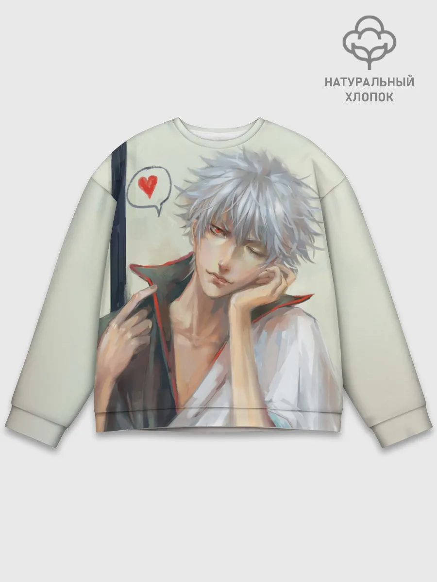 Мужской свитшот базовый / Sakata Gintoki