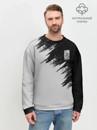 Мужской свитшот базовый / Rolls-Royce