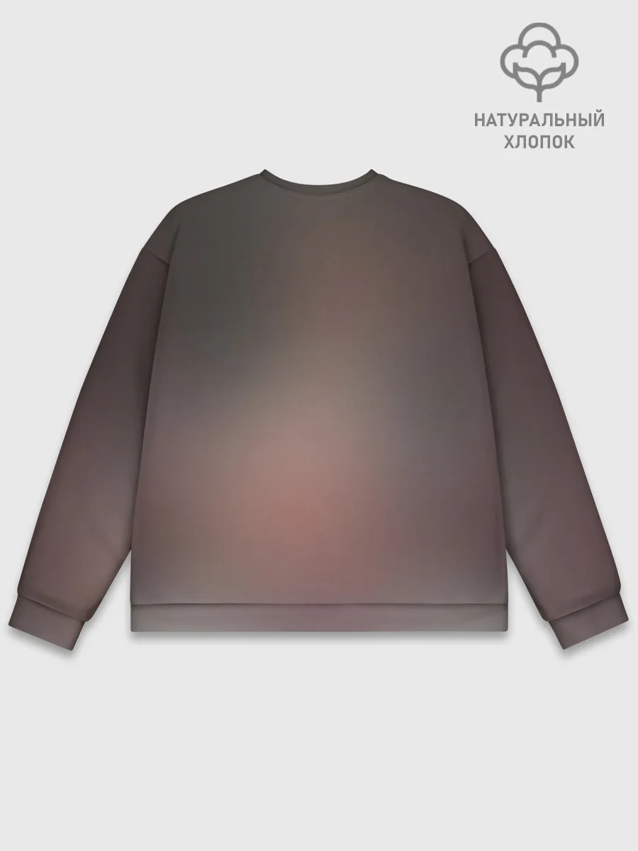 Мужской свитшот базовый / Jieitai Kanochi nite