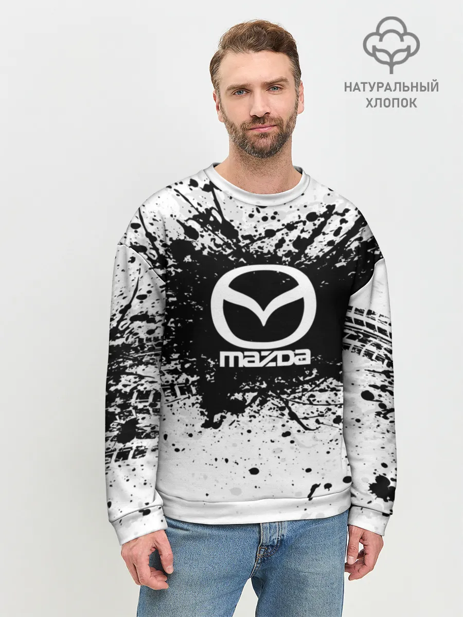 Мужской свитшот базовый / Mazda