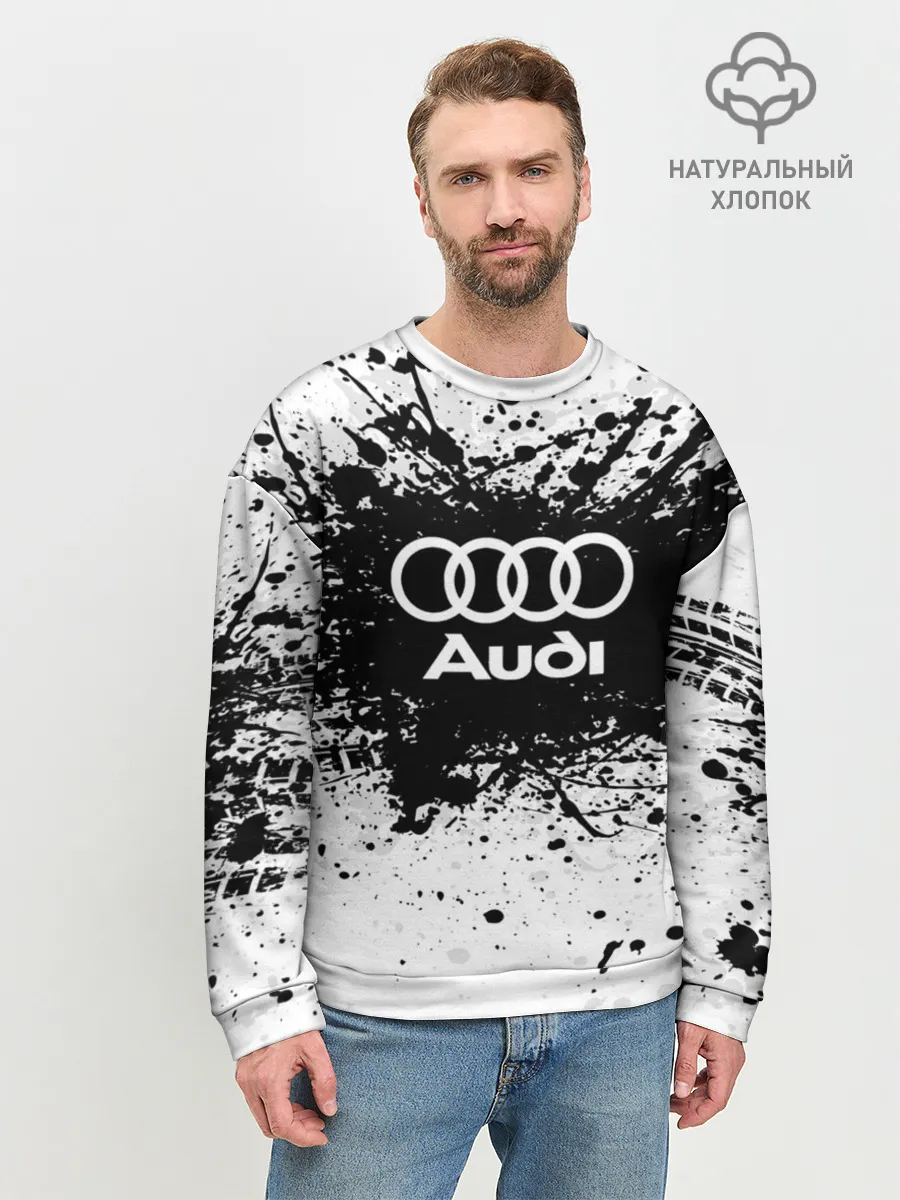 Мужской свитшот базовый / Audi