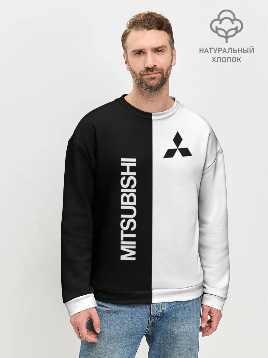 Мужской свитшот базовый / Mitsubishi