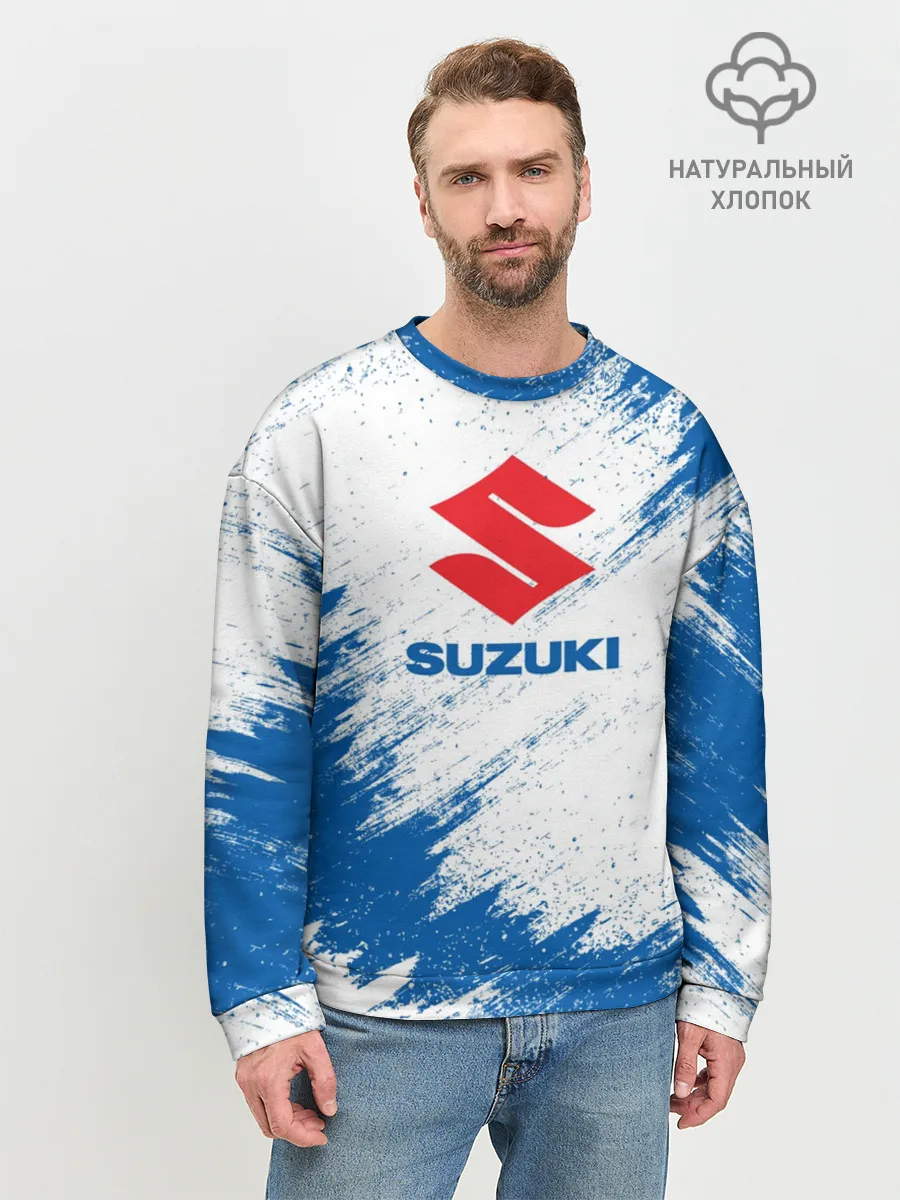 Мужской свитшот базовый / Suzuki