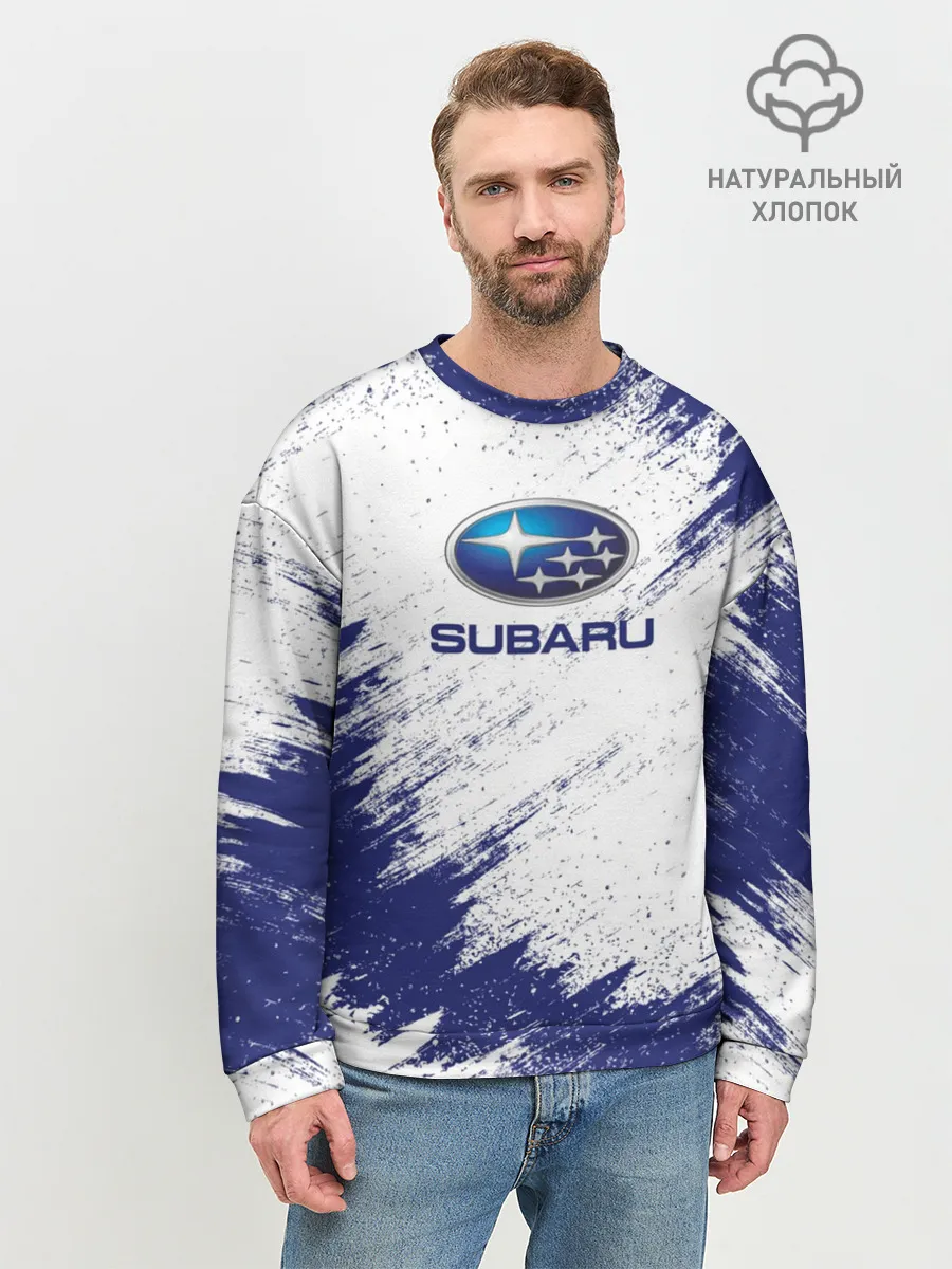 Мужской свитшот базовый / Subaru