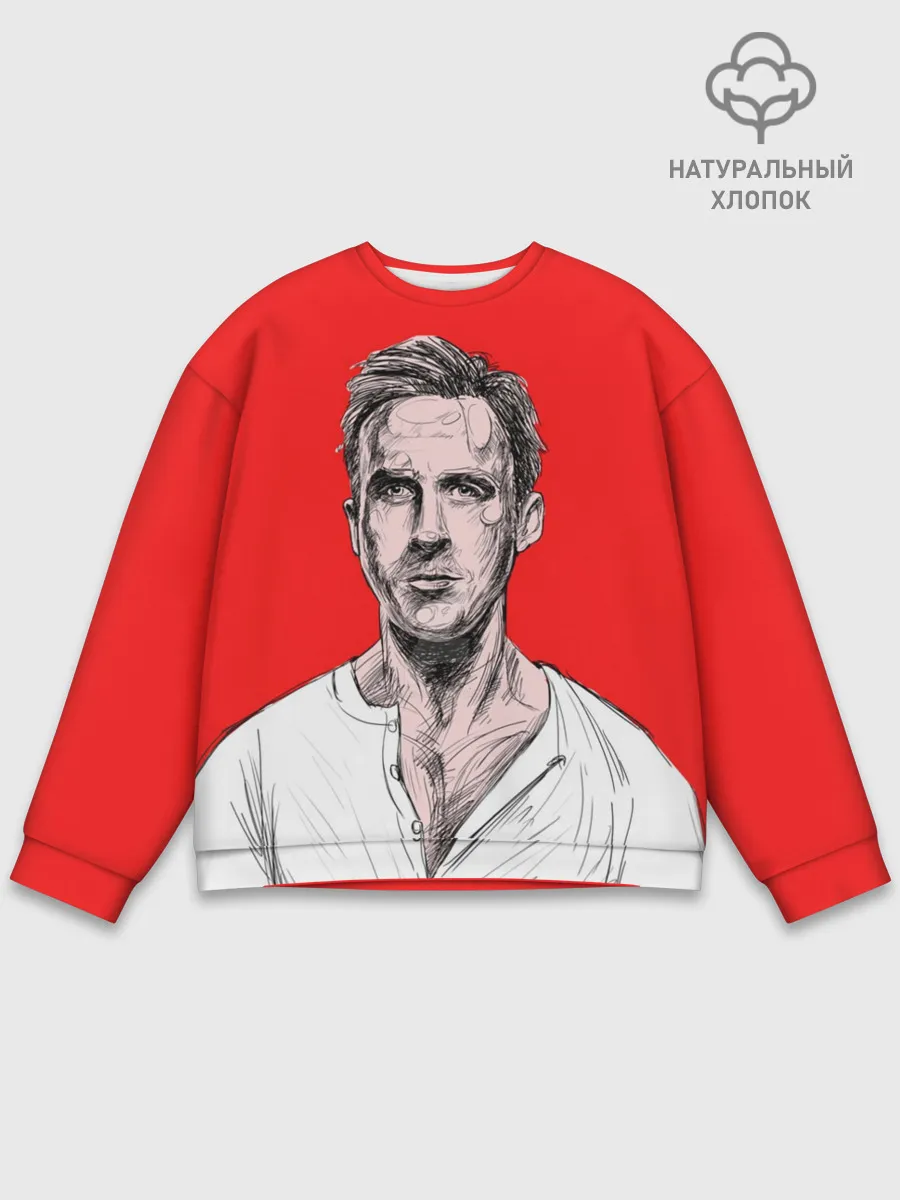 Мужской свитшот базовый / Райан Гослинг_3