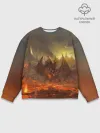 Мужской свитшот базовый / Fire Dragon