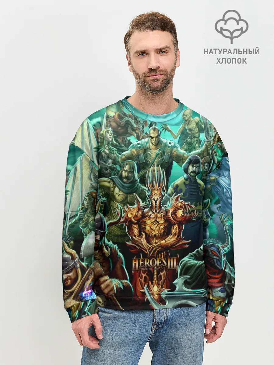 Мужской свитшот базовый / Герои