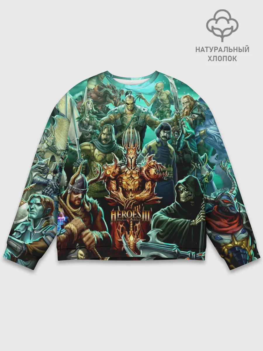 Мужской свитшот базовый / Герои