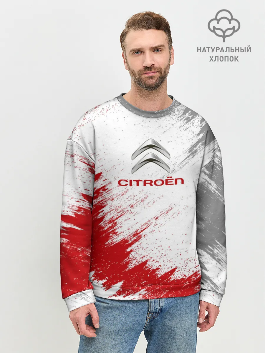 Мужской свитшот базовый / Citroen