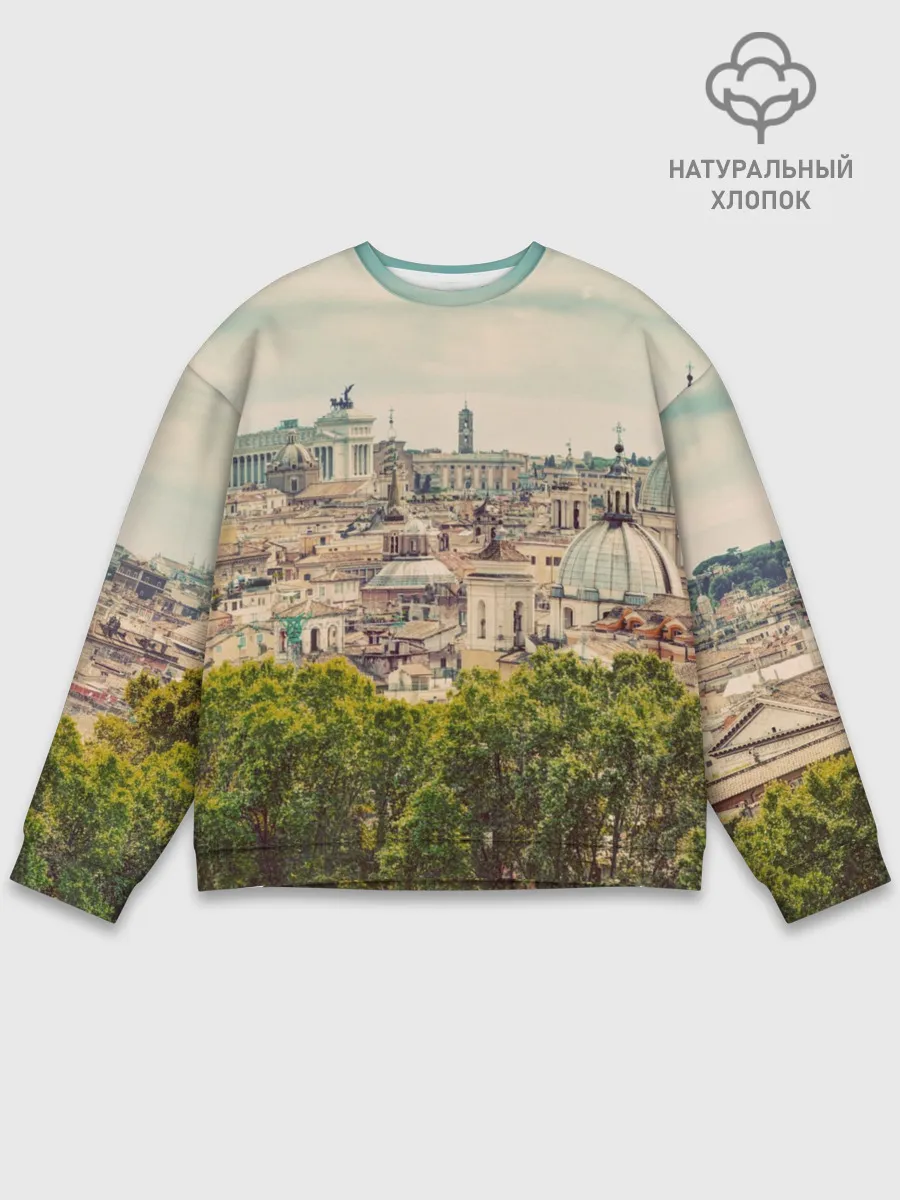 Мужской свитшот базовый / Рим