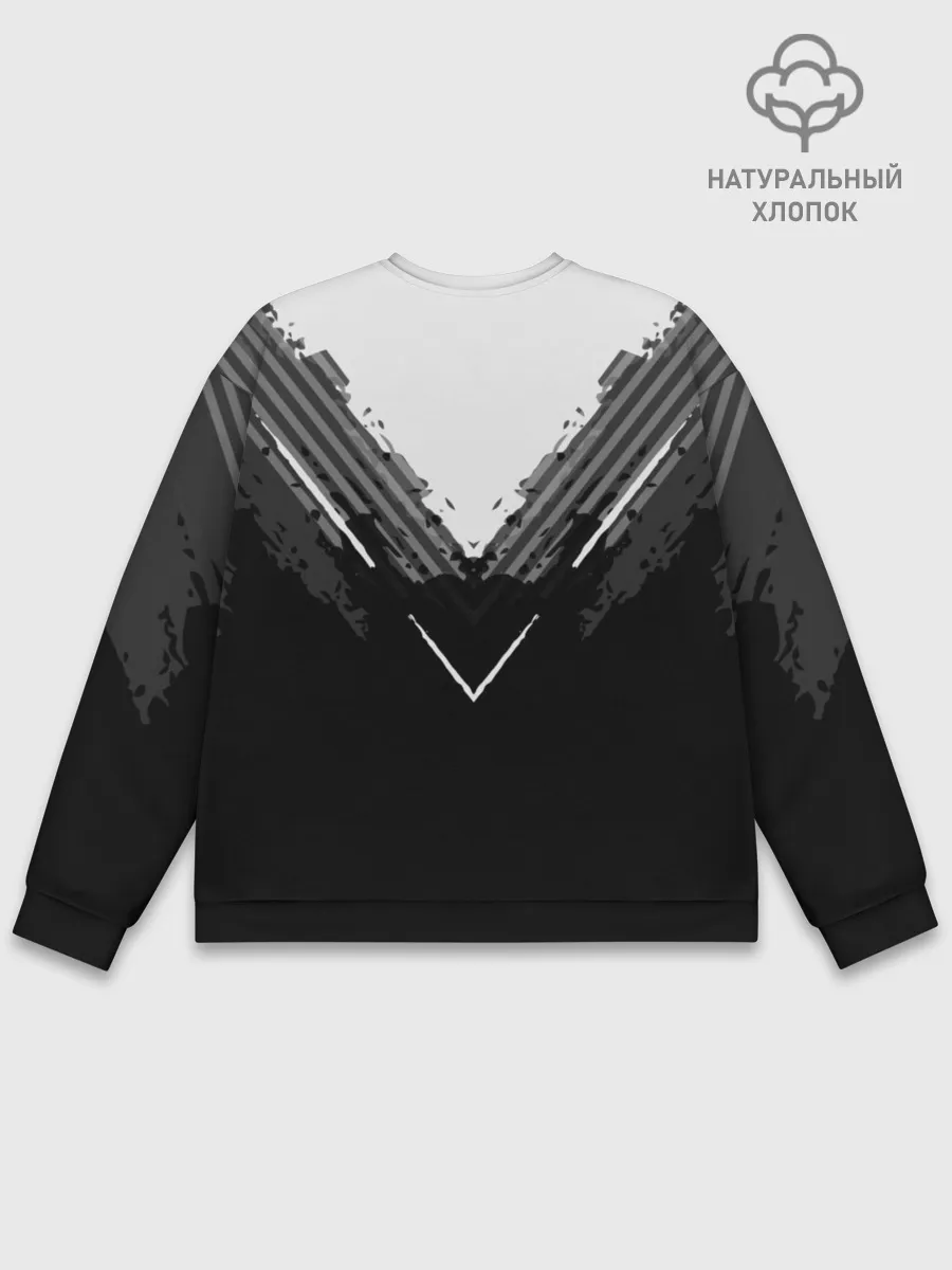 Мужской свитшот базовый / Real Madrid abstract original