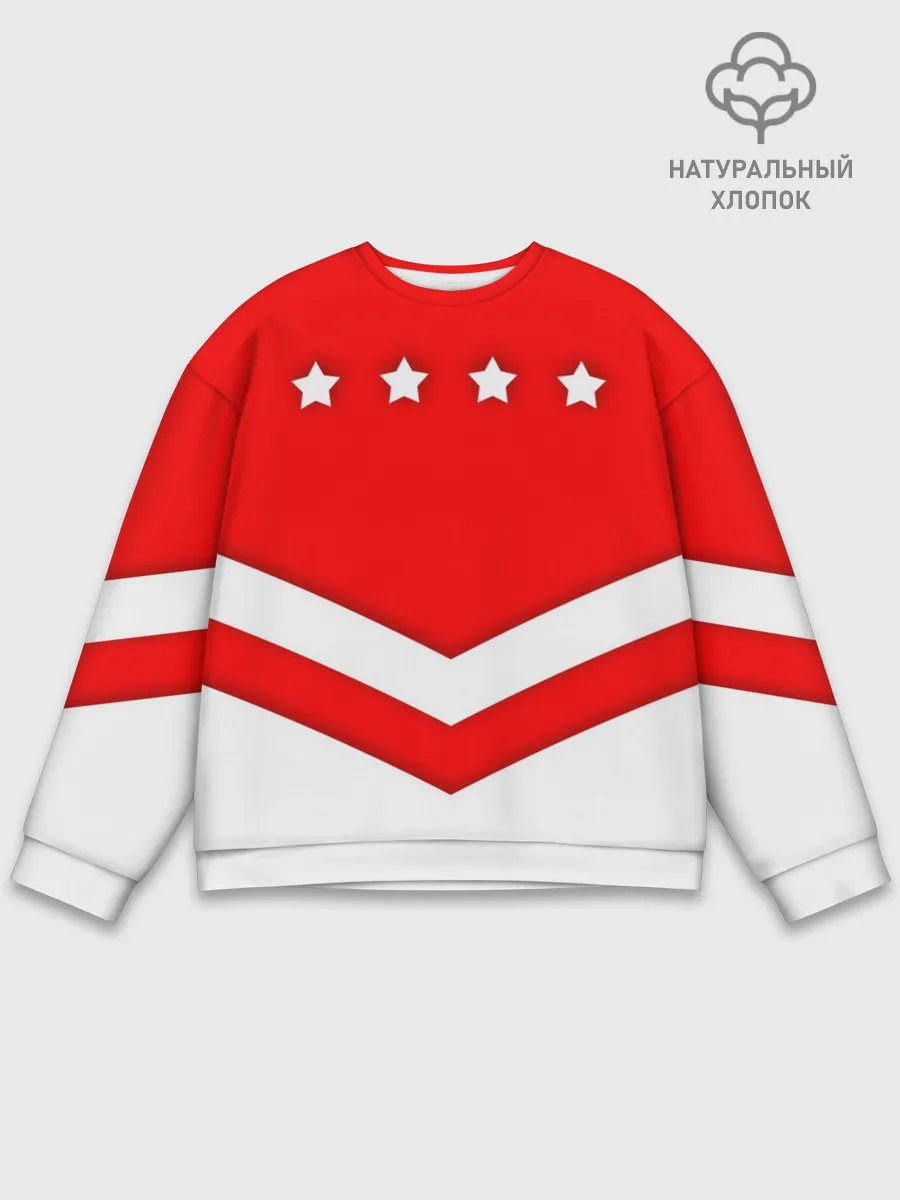 Мужской свитшот базовый / Звезды и полосы